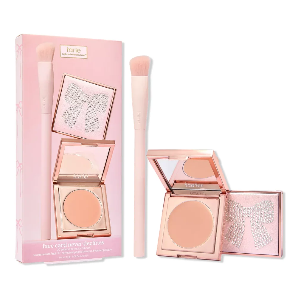 Face Card Never Declines CC Undereye Corrector & Brush