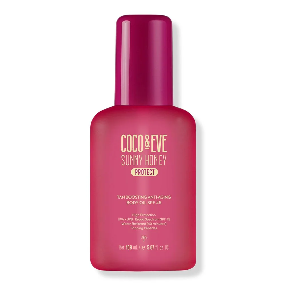 Tan Boosting Anti-Aging Body Oil SPF45