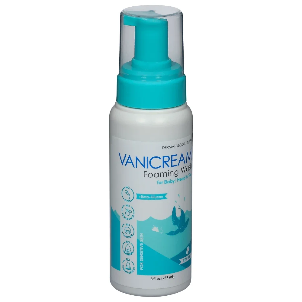 Tear-Free Unscented Foaming Wash for Baby