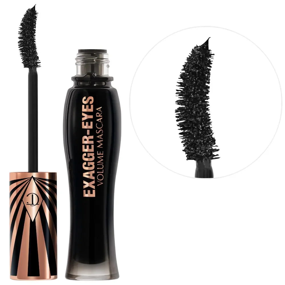 Exagger-eyes Volumizing and Curling Mascara in Exagger-black