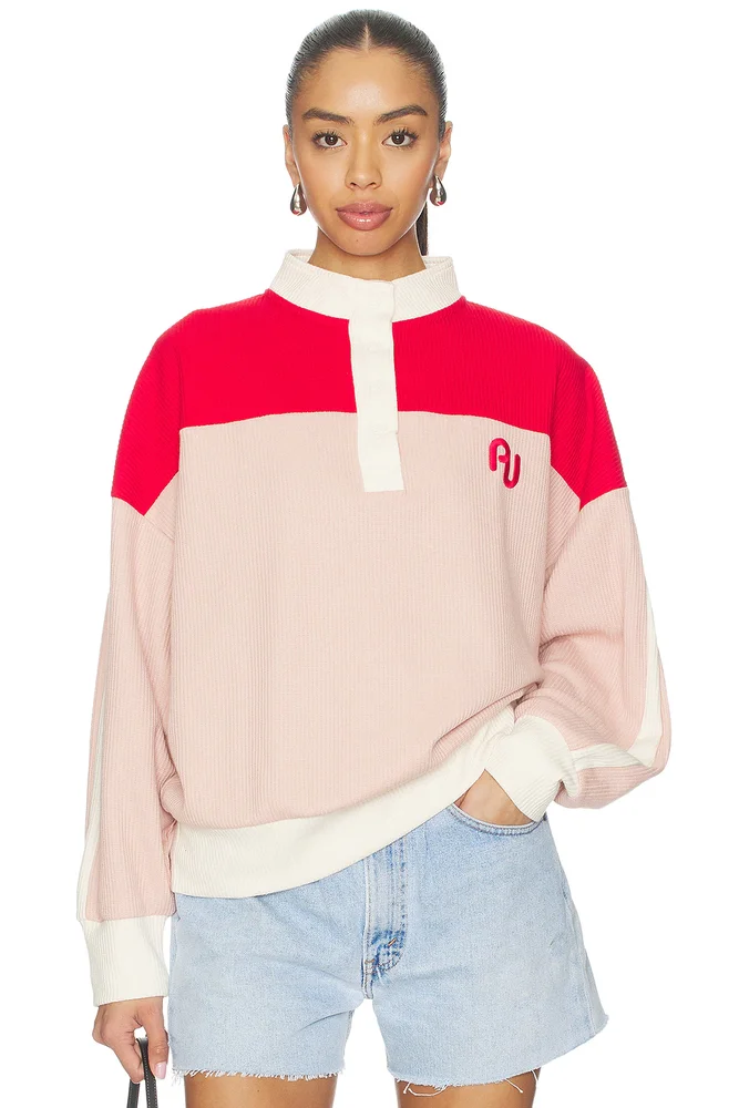 Aj Vintage Knit Sweatshirt