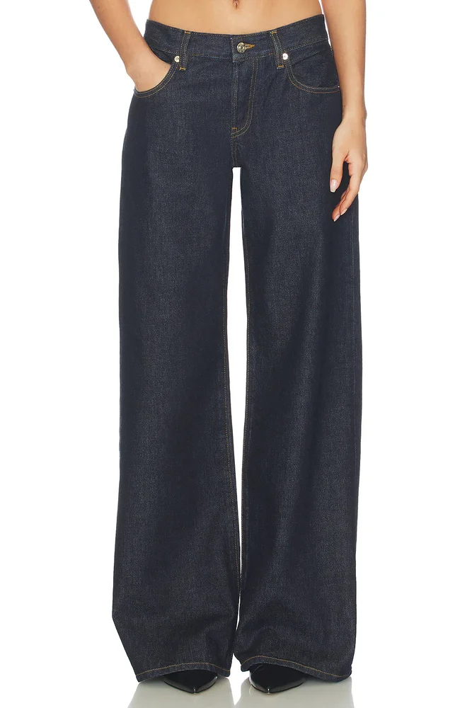 x Alexandra Leclerc The Leo Low Rise Baggy Jean