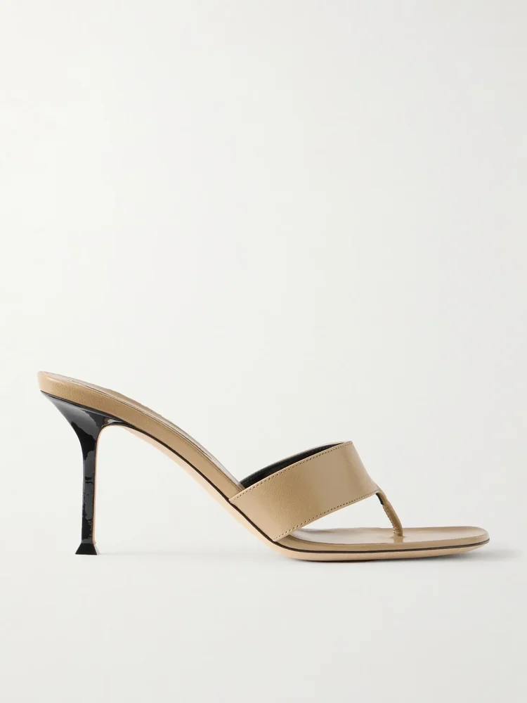 Helix 75 leather thong sandals