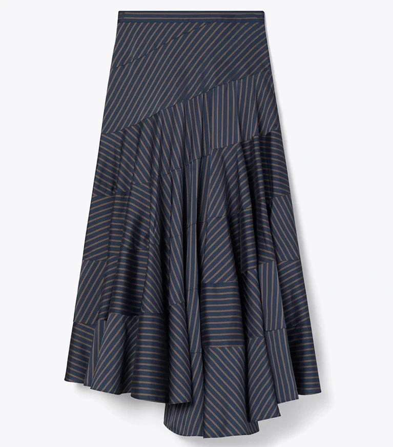 FLARED VISCOSE SKIRT