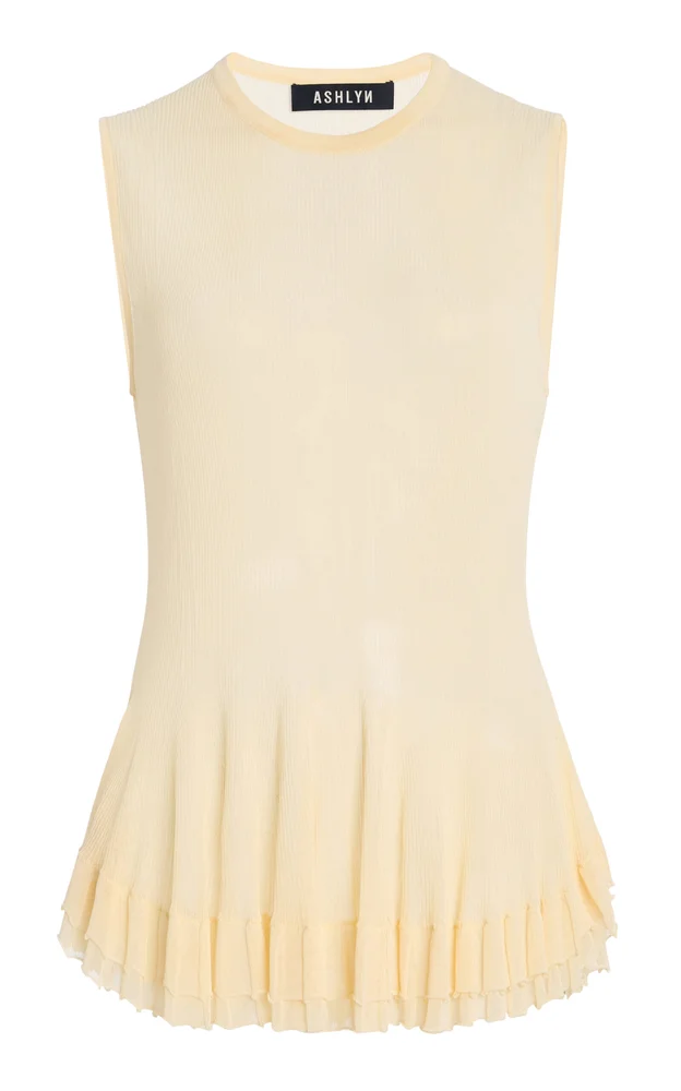Bennett Knit Peplum Top