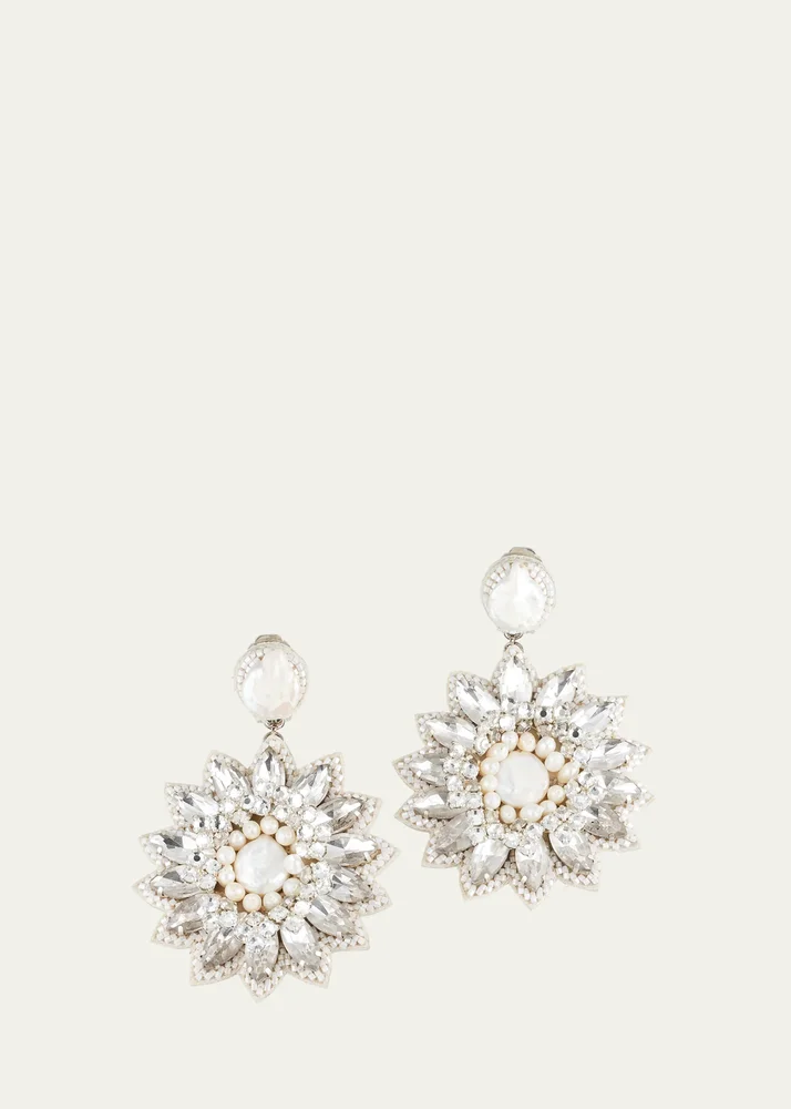Dioses Earrings with Pearls