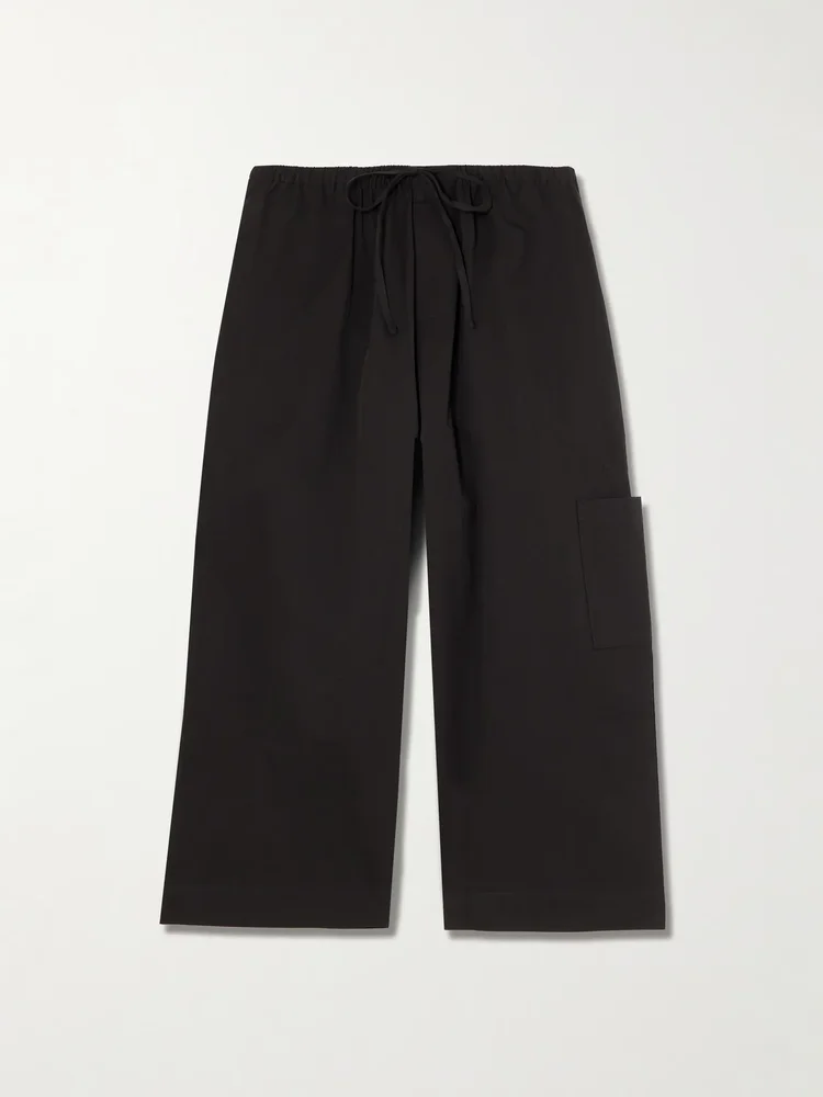 Mid Pocket organic cotton tapered pants