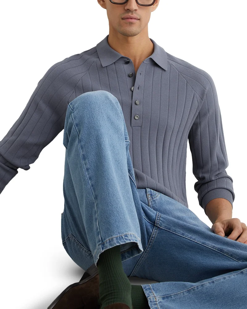 Dillingham Long Sleeve Sweater Polo