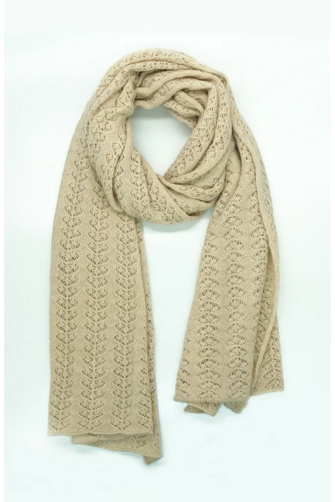 Cashmere Openwork Wrap