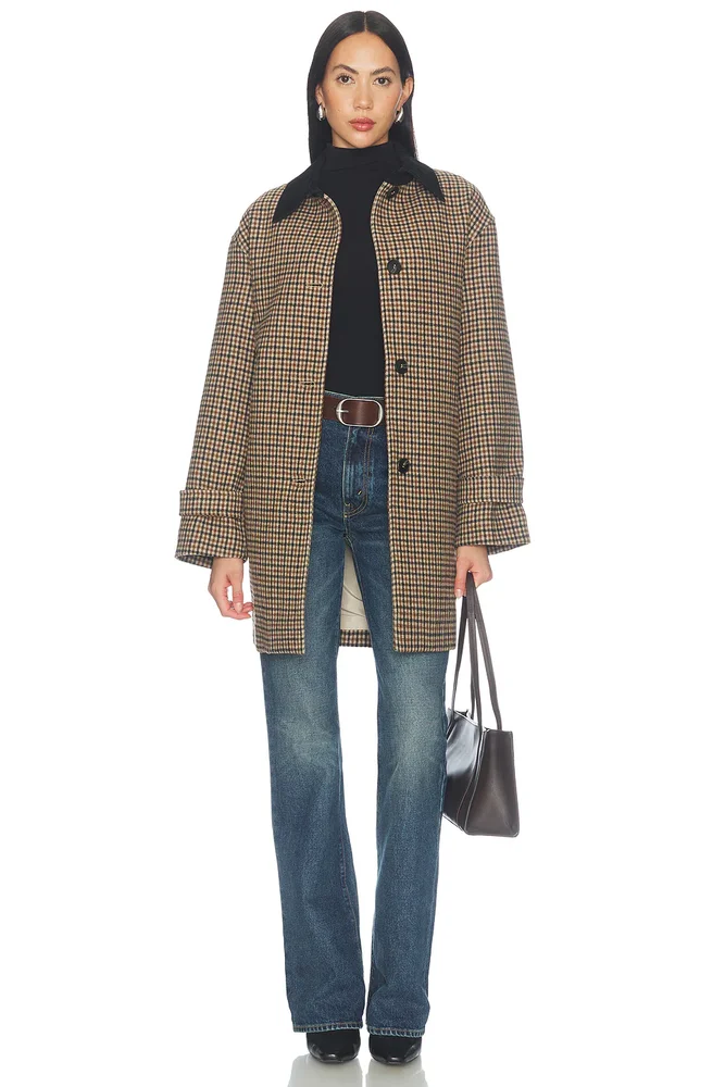 Atlas Cord Collar Coat