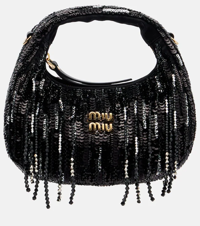 Wander Mini embellished top-handle bag