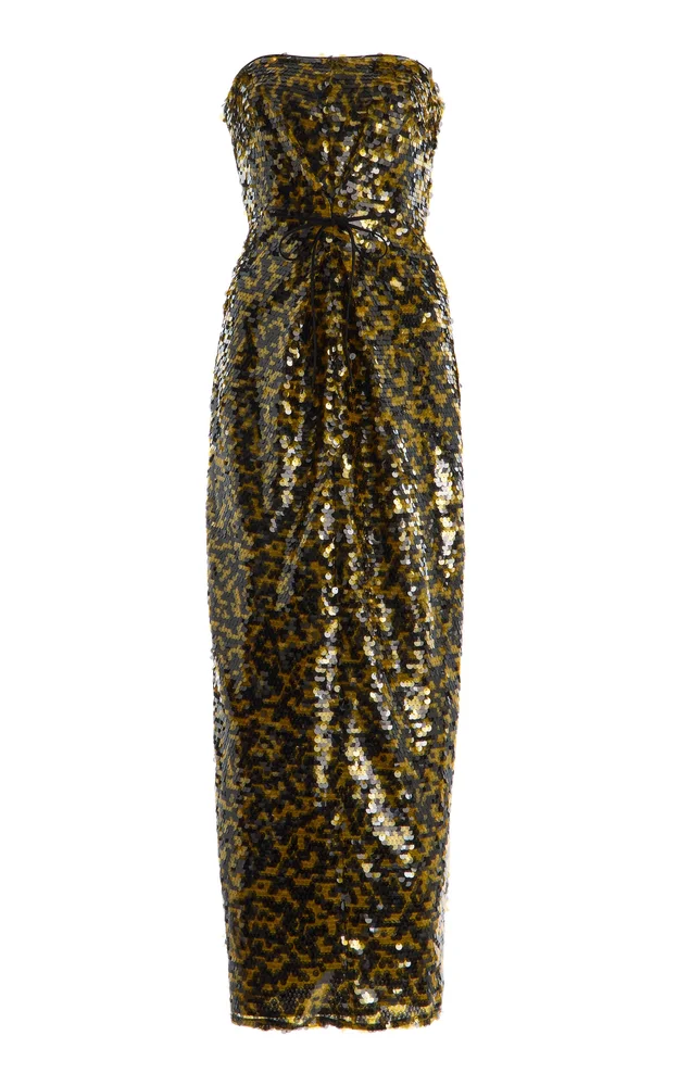 Cece Sequined Midi Dress