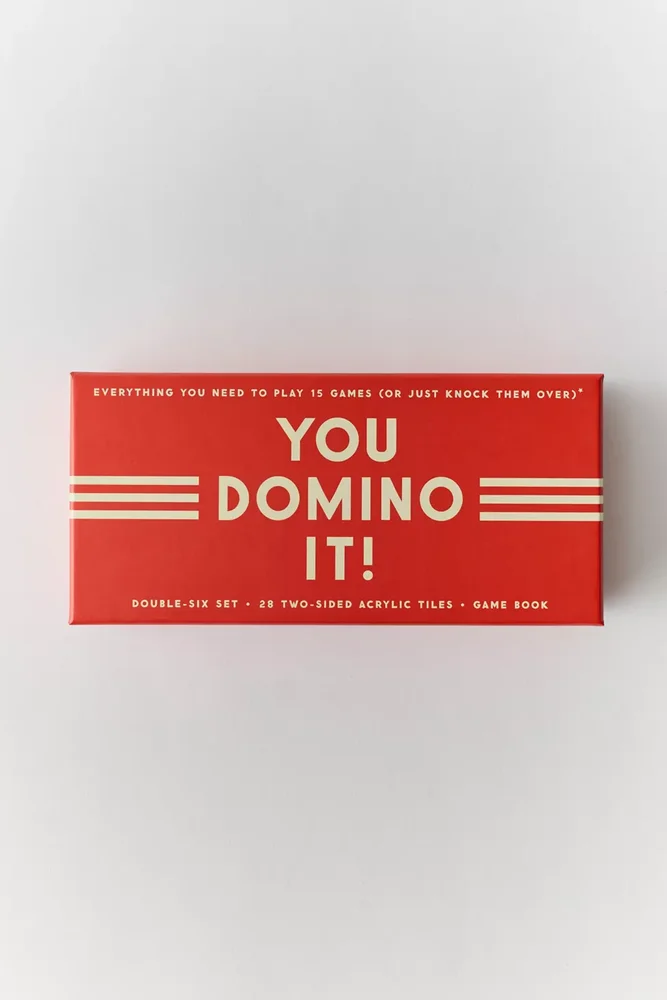 You Domino It Domino Game Set