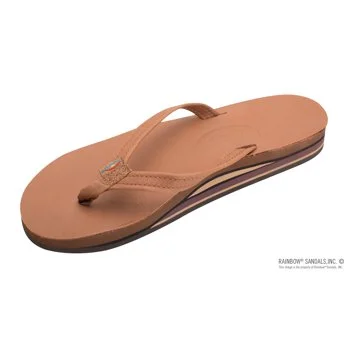 Double Layer Arch Support Classic Leather and 1/2" Narrow Strap