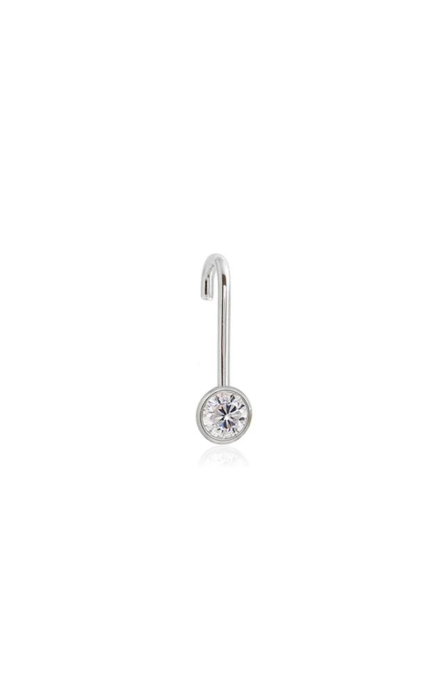 Diamond Oasis 18K White Gold Single Earring