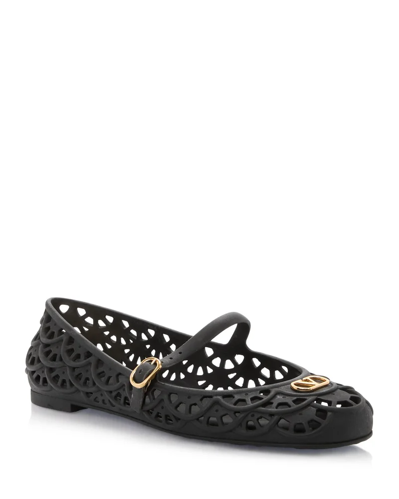 PM Embellished Ballet Flats
