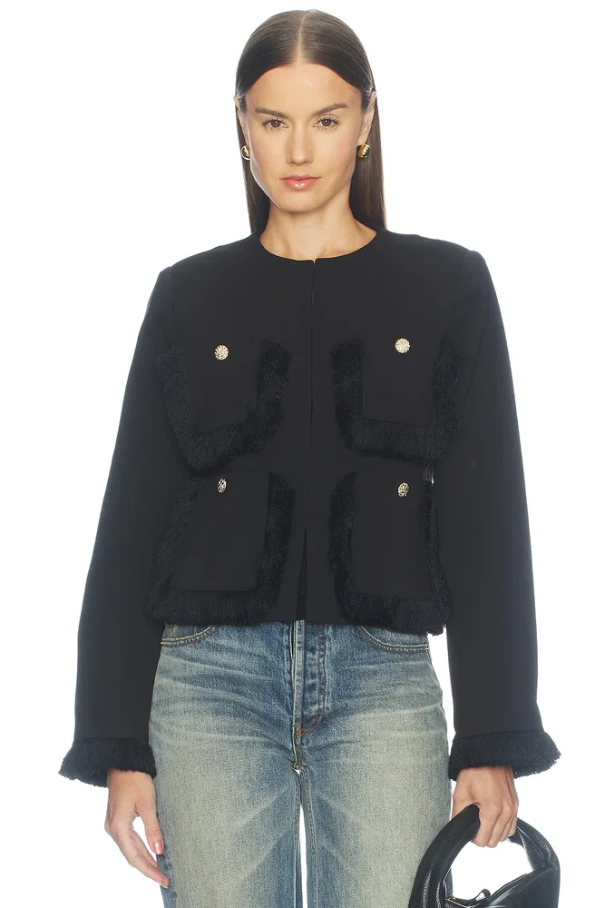 Kinetic Fringed Jacket