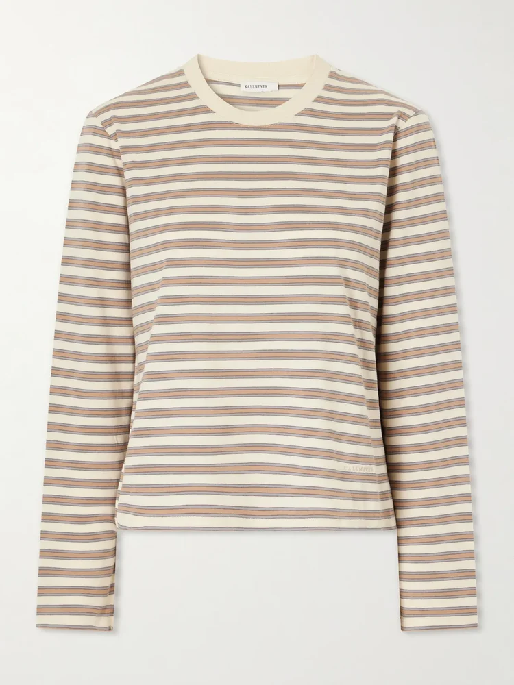 wynn striped cotton jersey t shirt