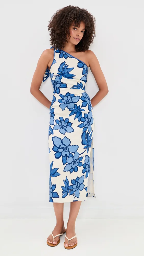 Marnie Linen Midi Dress