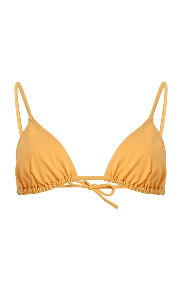 Mouna Ruched Bikini Top