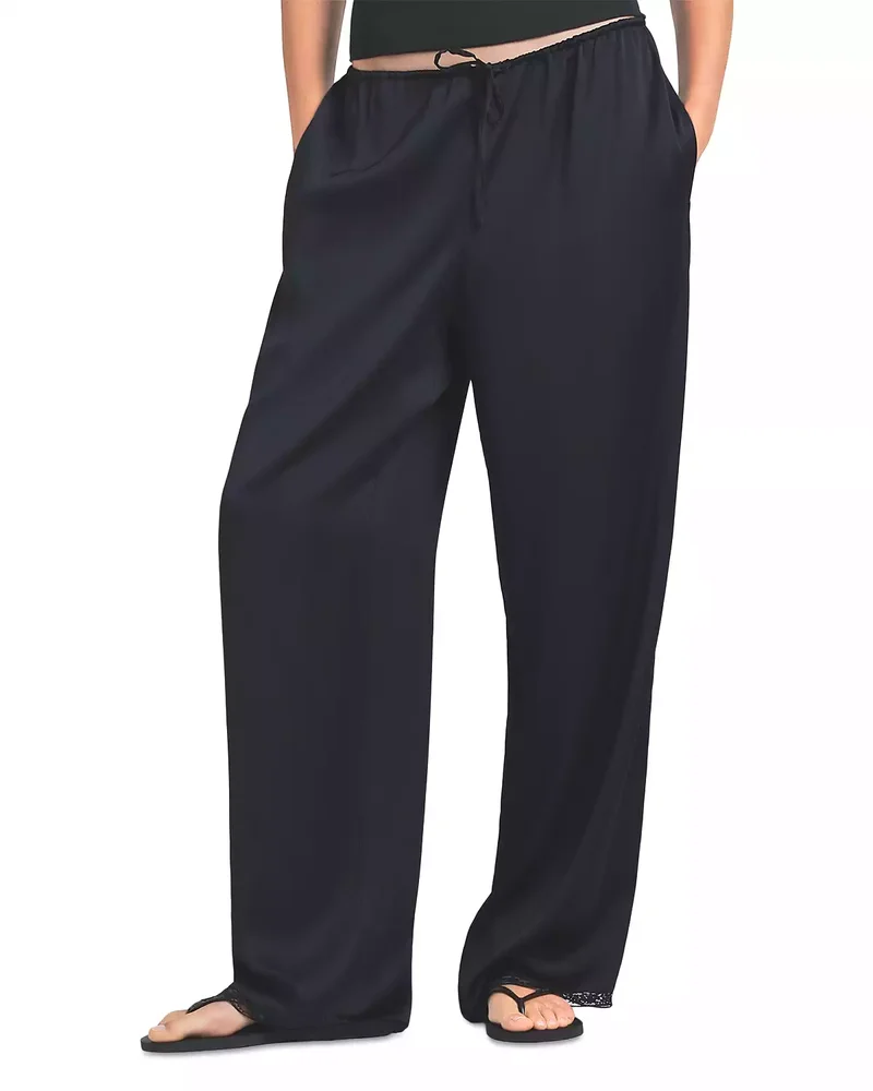 Woven Shine Sleep Pants