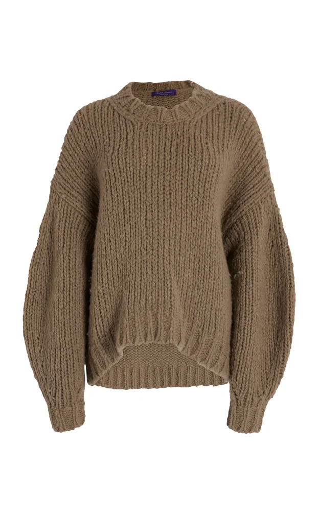 Chunky-Knit Cashmere Sweater