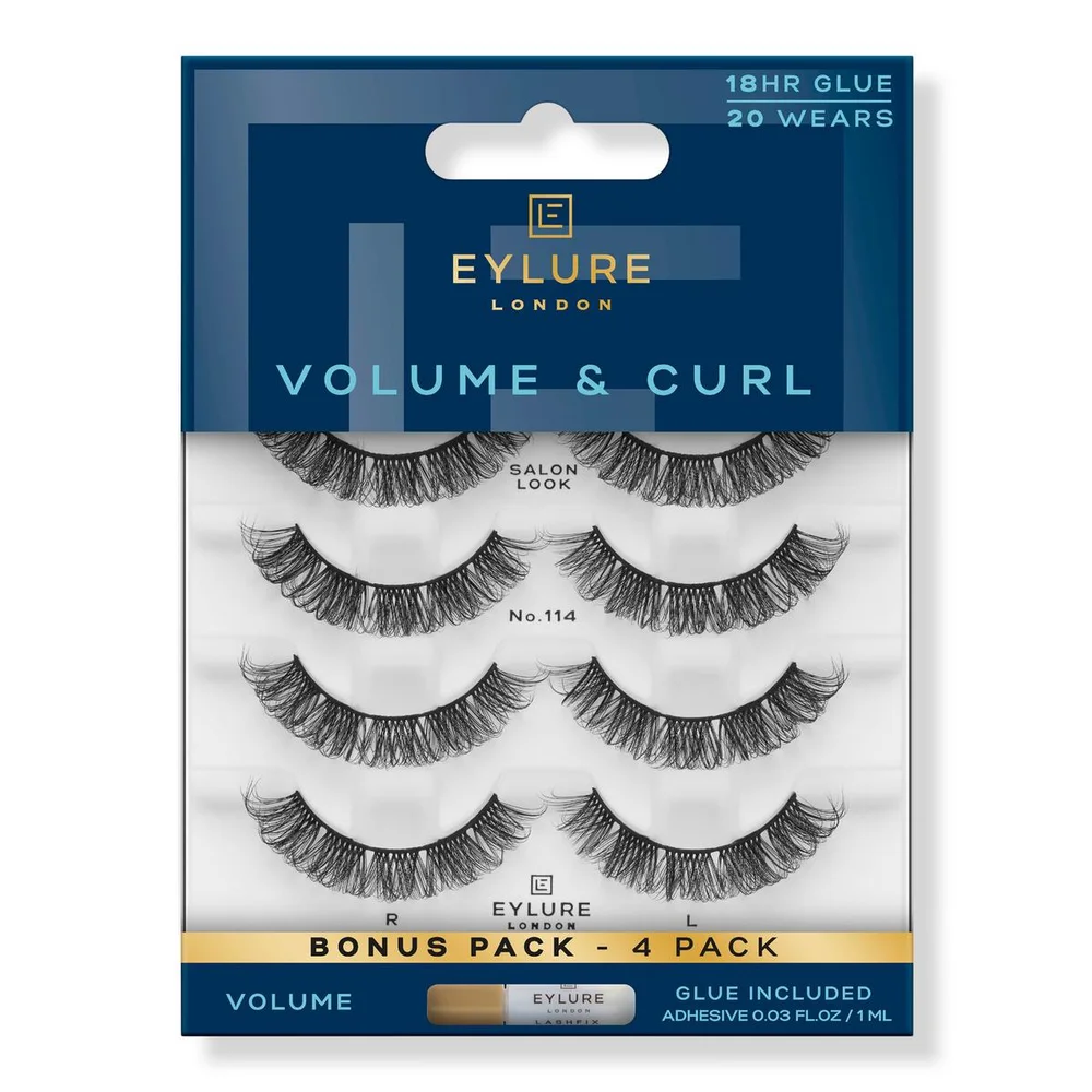 Volume & Curl No.114 Eyelashes Multipack