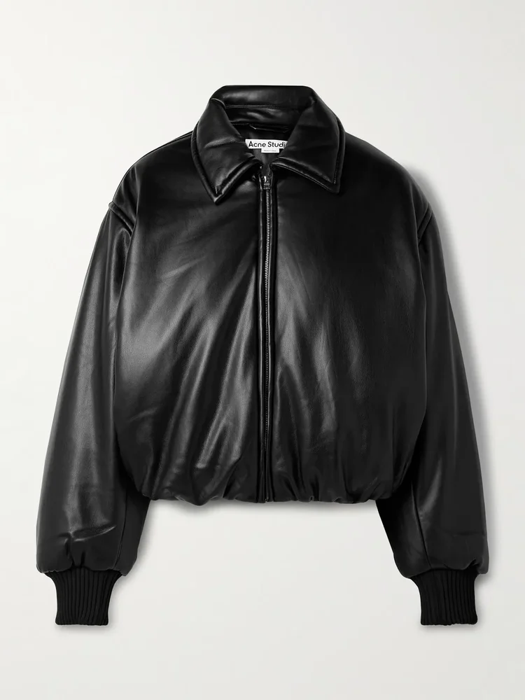 Padded bomber jacket
