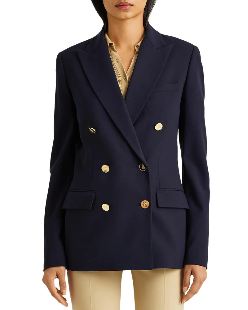 Wool Crepe Blazer