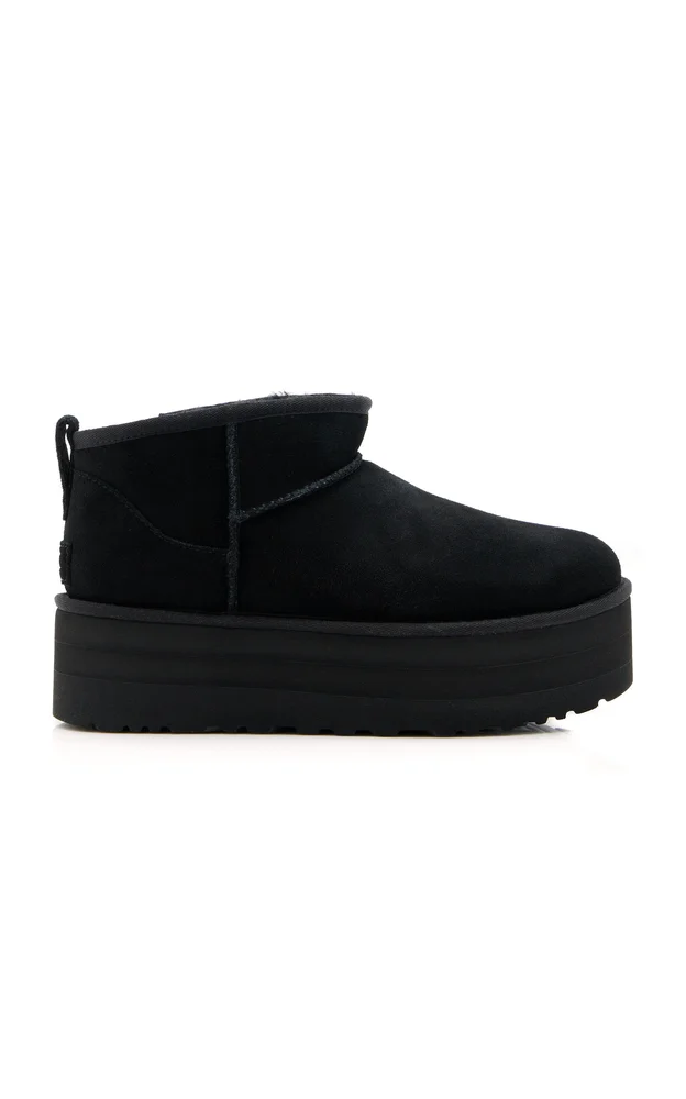Classic Ultra Mini Sheepskin Platform Boots