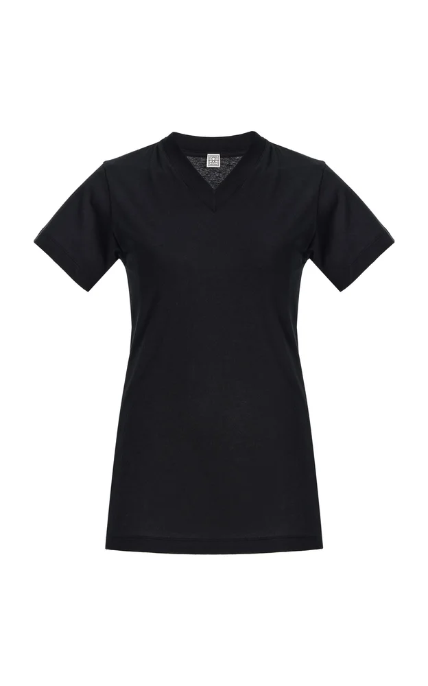 V-Neck Cotton T-Shirt