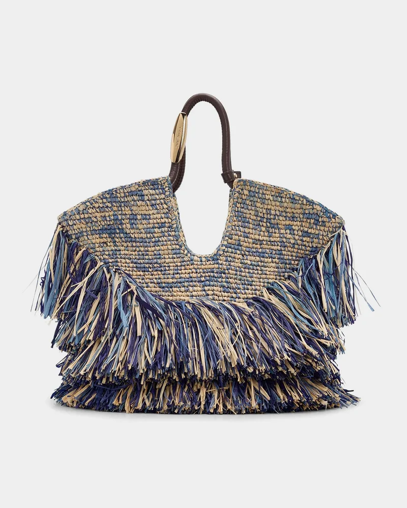 Goldentime Small Fringed Tote Bag