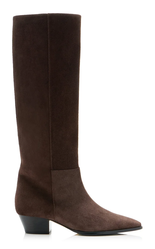Medea Suede Knee Boots