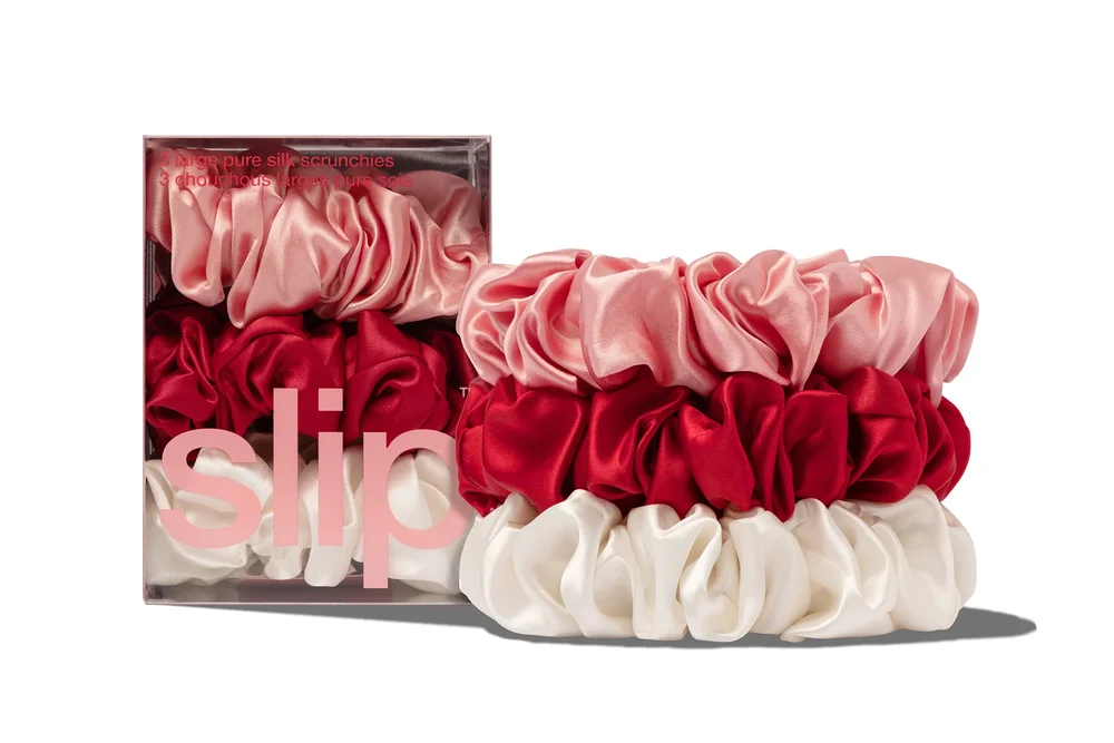 Rosy Large Scrunchies