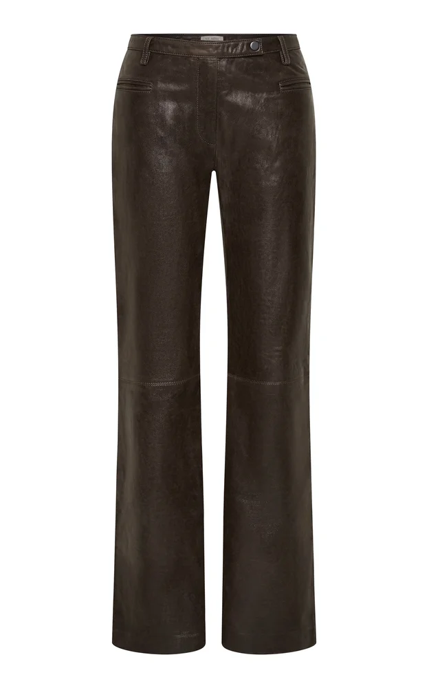 90s Moto Leather Pants