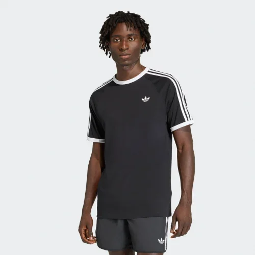 adidas 3-STRIPES TEE - Black