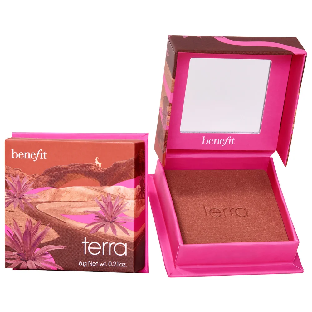 Silky-Soft Powder Blush in Terra