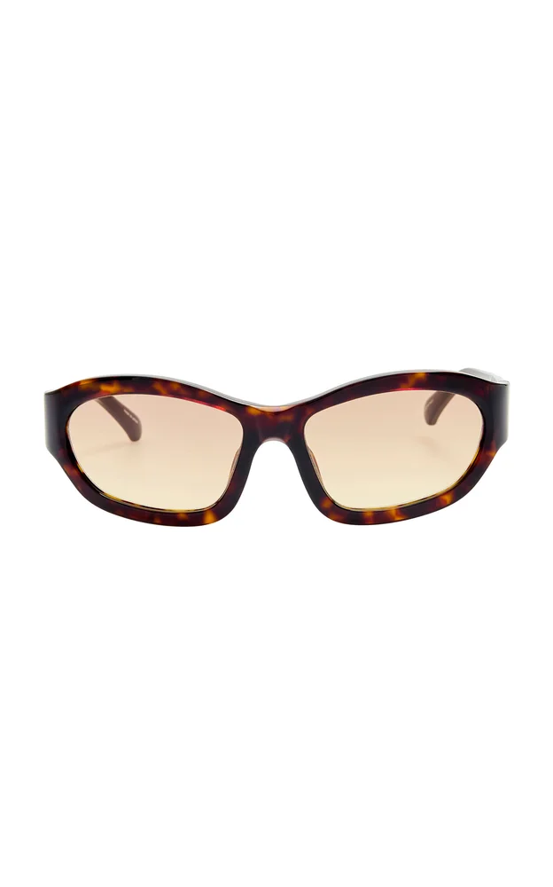 Square-Framed Acetate Sunglasses