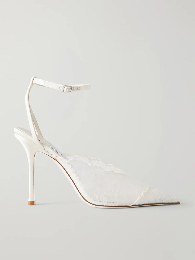 Faiz 100 lace pumps