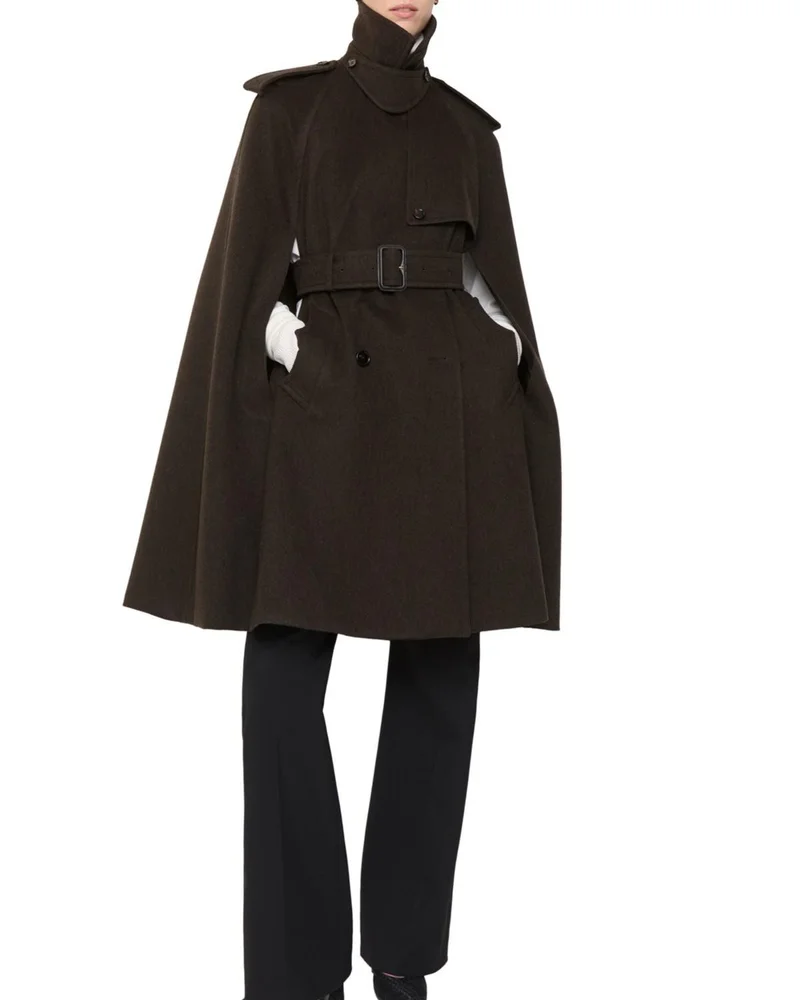 Cashmere Belmont Trench Cape