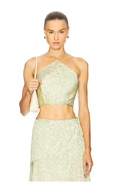 The Breeze Yoke Top - Golden Apricot