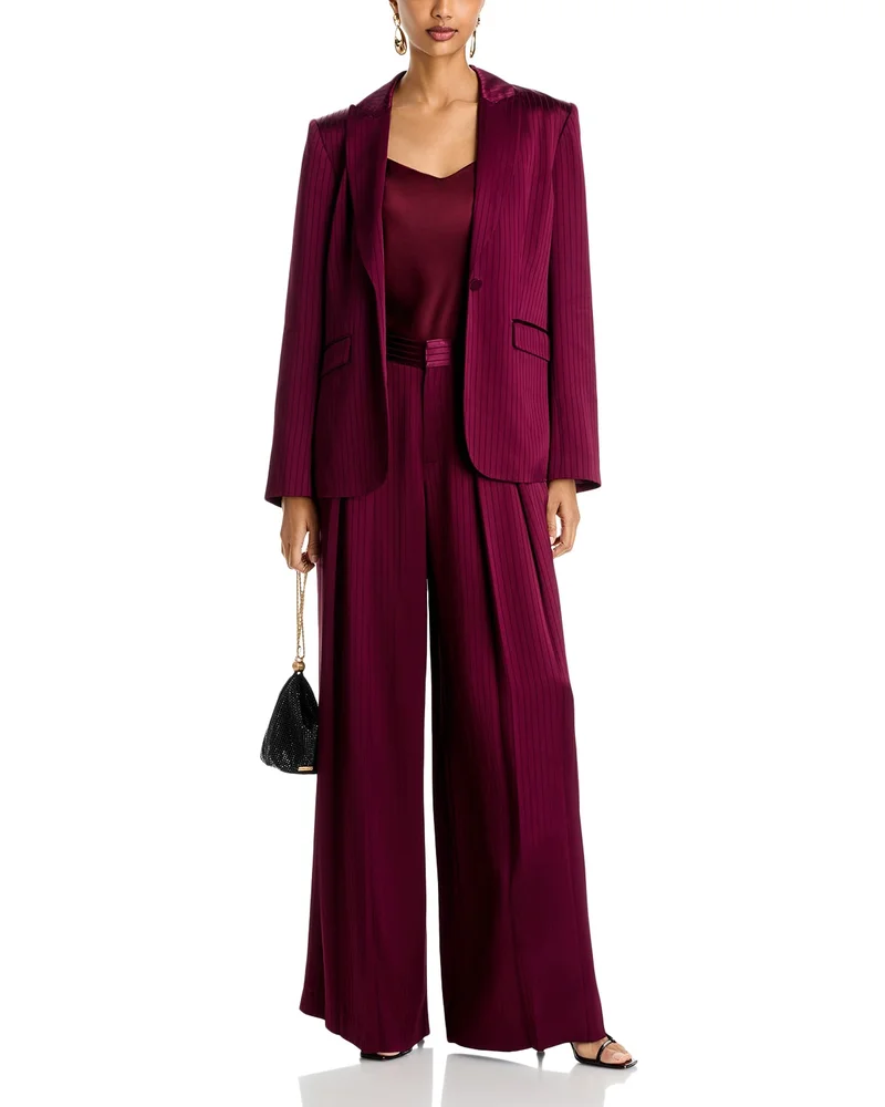 Georgia Satin Stripe Blazer & Pants