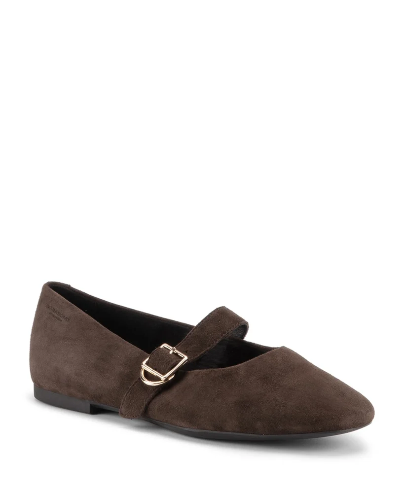 Women's Jolin Suede Mary Jane Ballet Flats