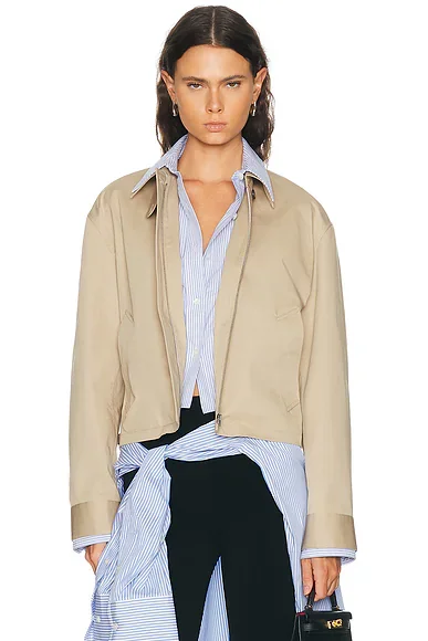 Odossa Twill Trench Jacket