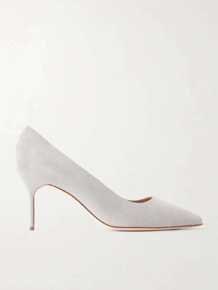 BB 70 suede pumps