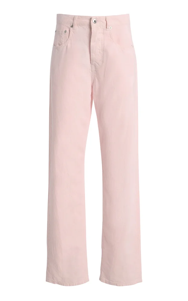 Tanya High-Rise Straight-Leg Pants