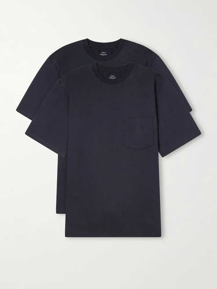 Set of Two Cotton-Jersey T-Shirt