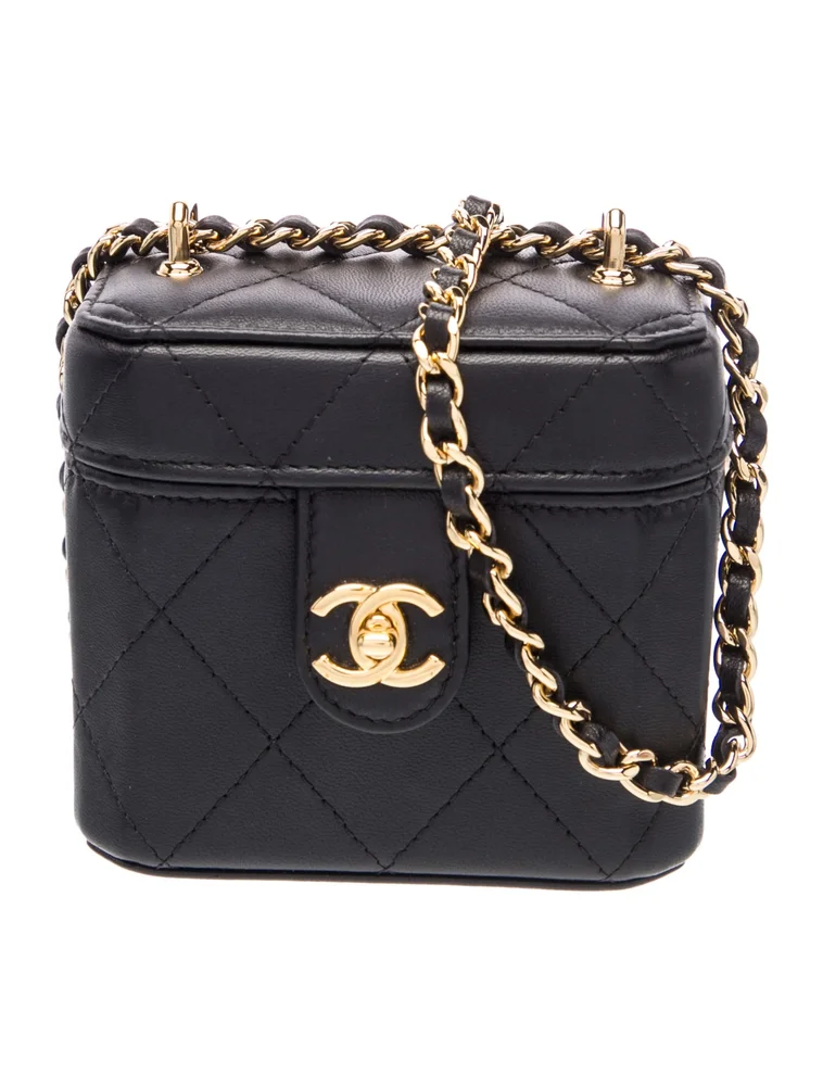 Mini Vanity Clutch w/Chain