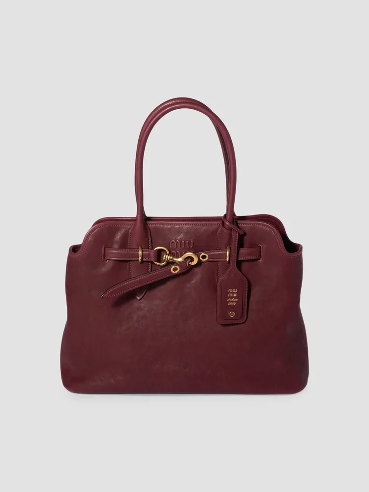 Aventure Nappa Leather Shoulder Bag