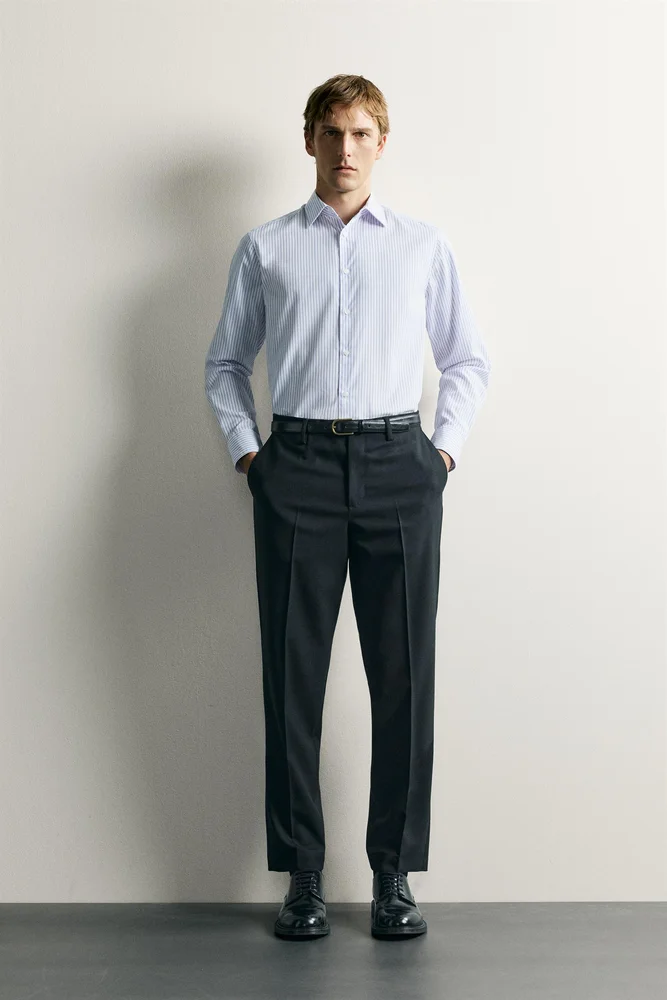 EASY CARE TEXTURED SHIRT